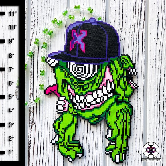 Excision Cyclops Perler Necklace - Picture 6 of 6